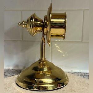 Vintage Copper Craft Gold Wall Sconce Candle Holder
